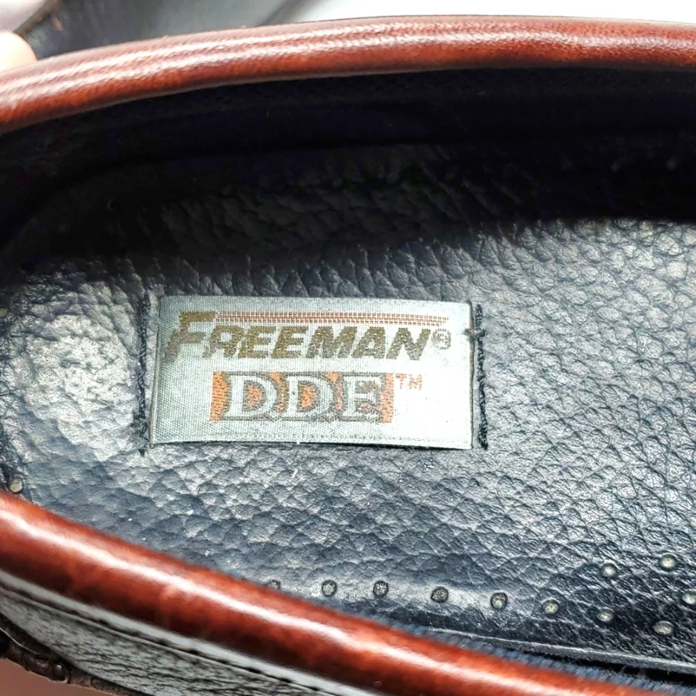 FREEMAN DDF Bert Leather Tassle Loafers EUC